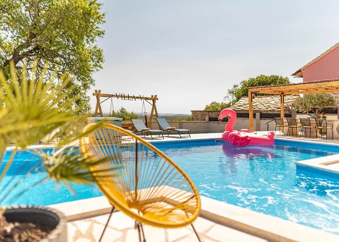 Villa Unique V With Large Pool Podgrade (Zadar)